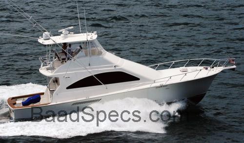 Ocean Yachts 50 tekniske specifikationer og anmeldelser